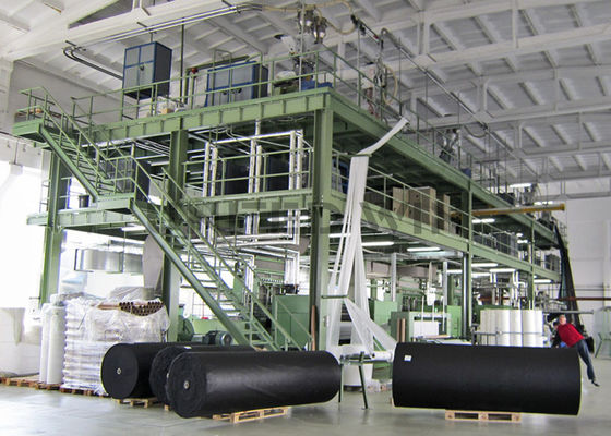 3200mm S SS SSS SMS Meltblown Pp Spunbond Nonwoven Machinery Production  Line